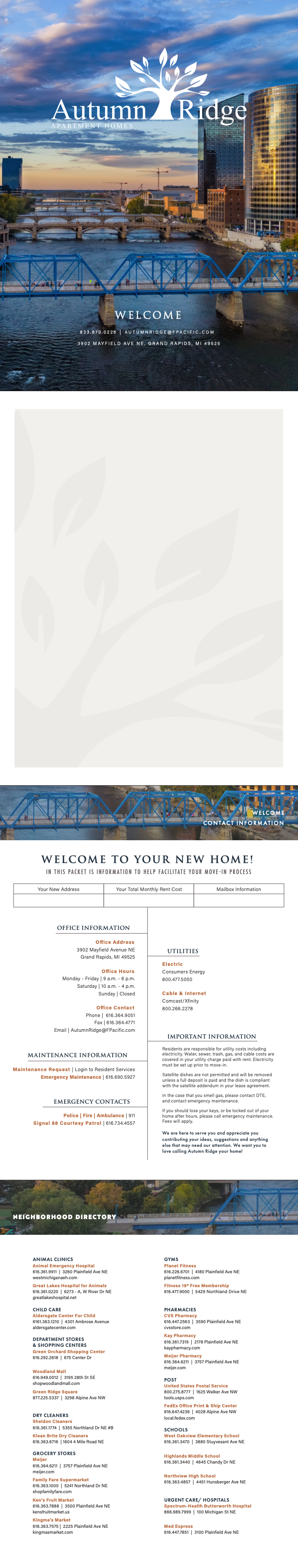 AR Welcome Booklet first 4 pages